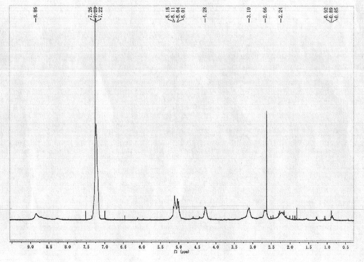 Amphipathic amino acid block copolymer and preparation method and application thereof