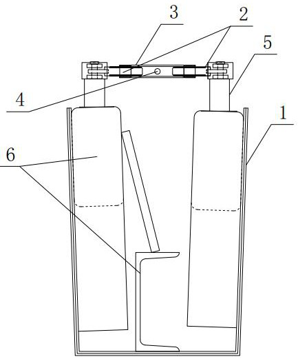 Tunnel water cable trench inner film shrinkage formwork, trolley and construction method of tunnel hydroelectric cable trench inner film shrinkage formwork