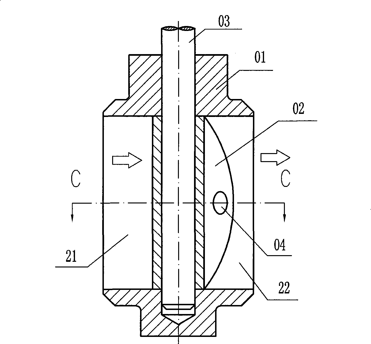 Operating pressure adjustable air exhausting brake