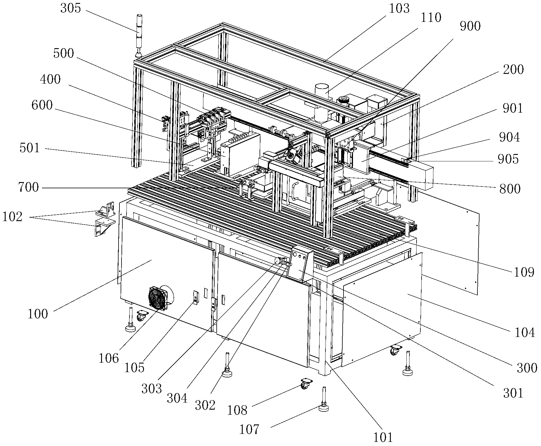 Automatic tin soldering machine