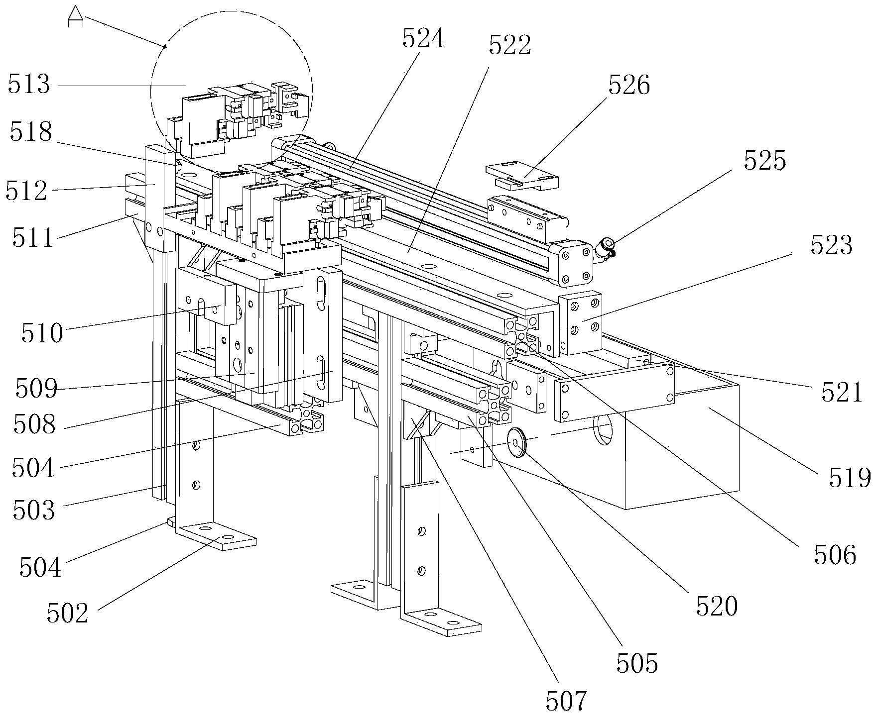 Automatic tin soldering machine