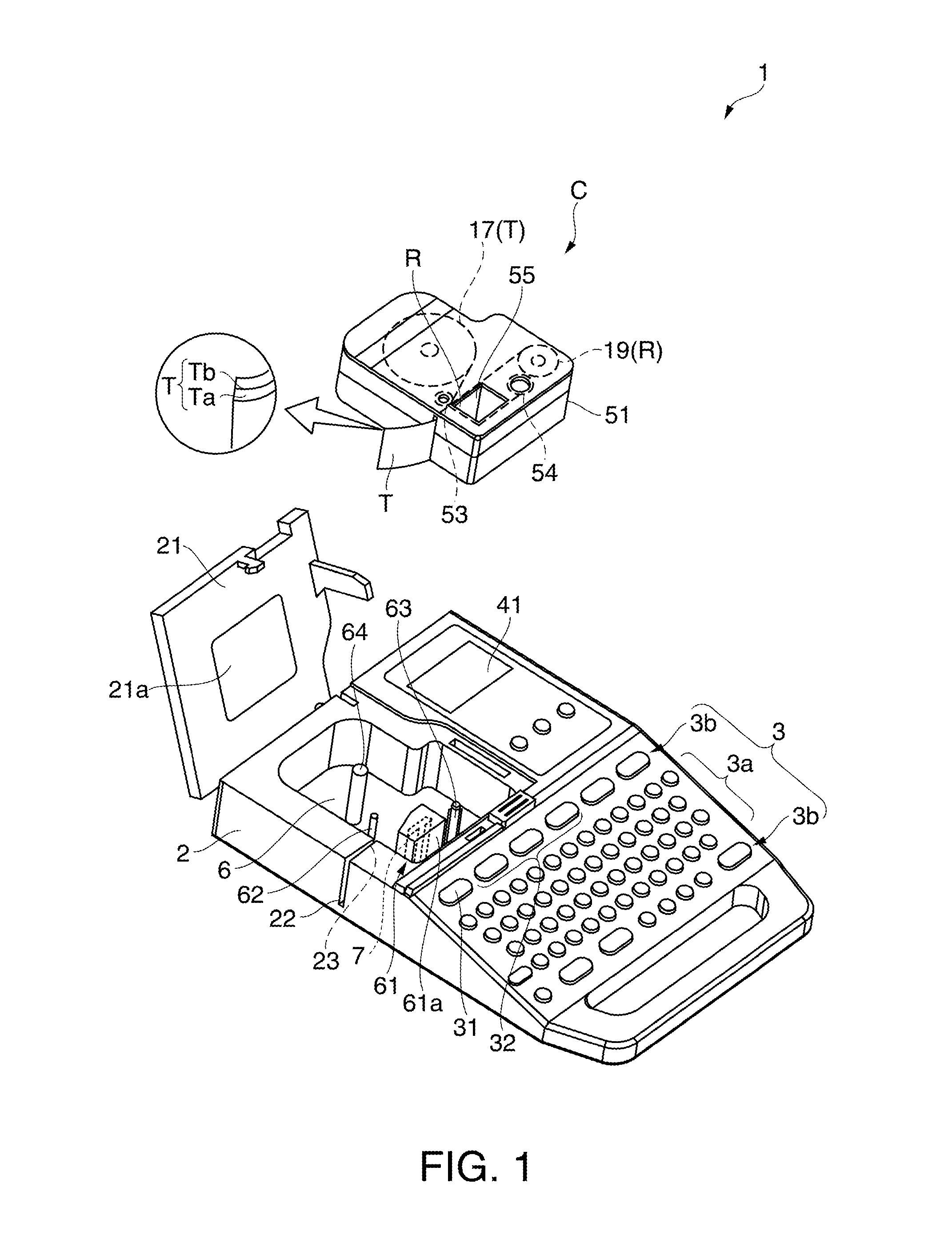 Tape printing apparatus, character arrangement deciding mehtod for tape printing apparaus, and program for the same