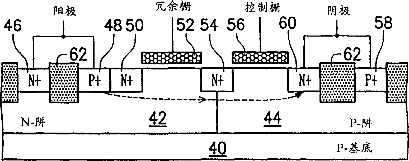 Static discharge protecting element and realated circuit