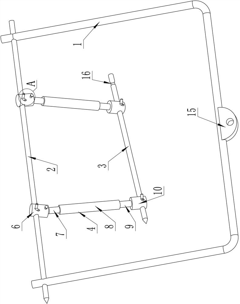 A tibial tubercle traction device for patients with osteoporosis