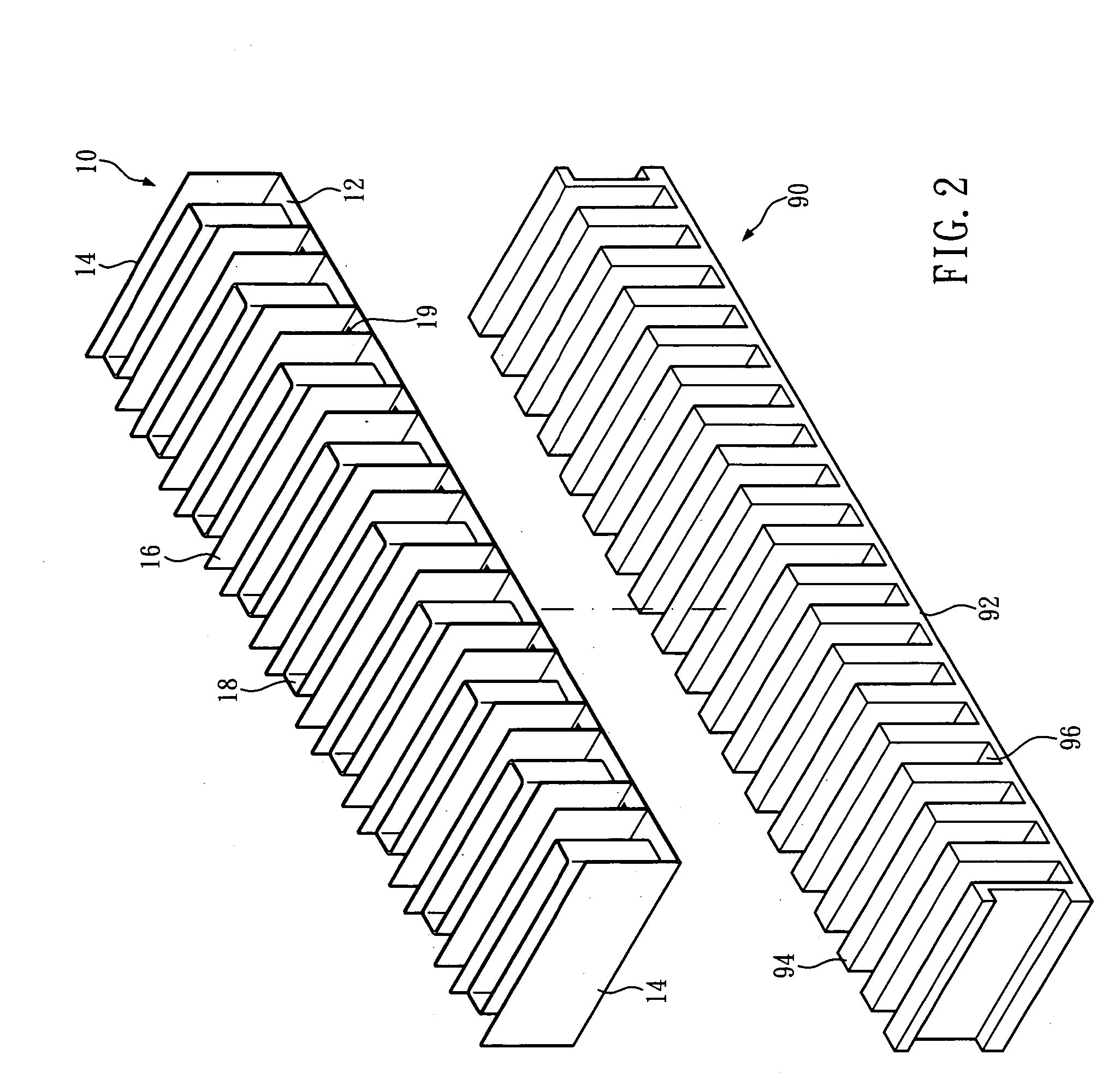 Insulation device for linear motor