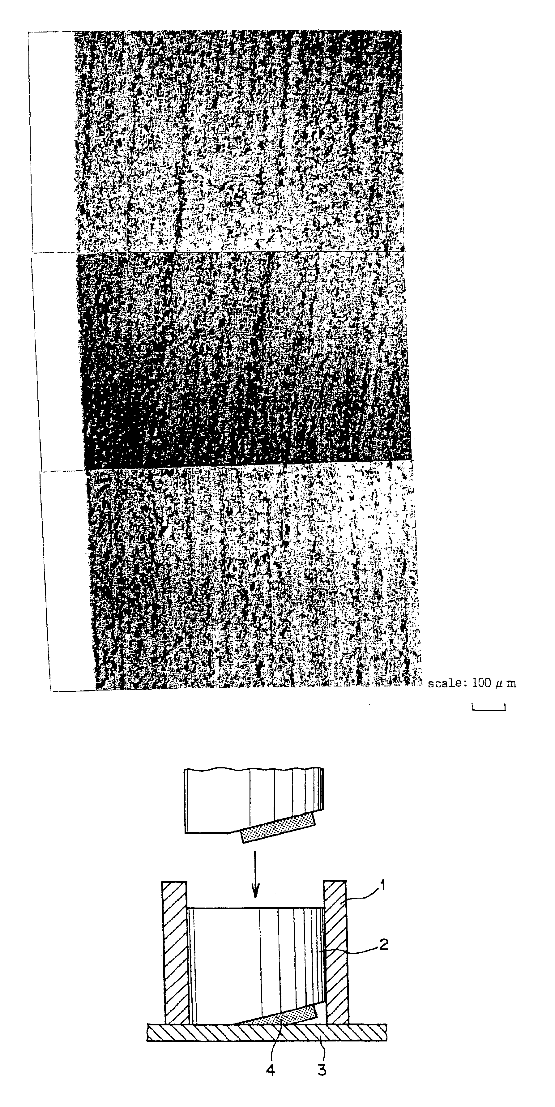 Quartz glass jig for processing apparatus using plasma