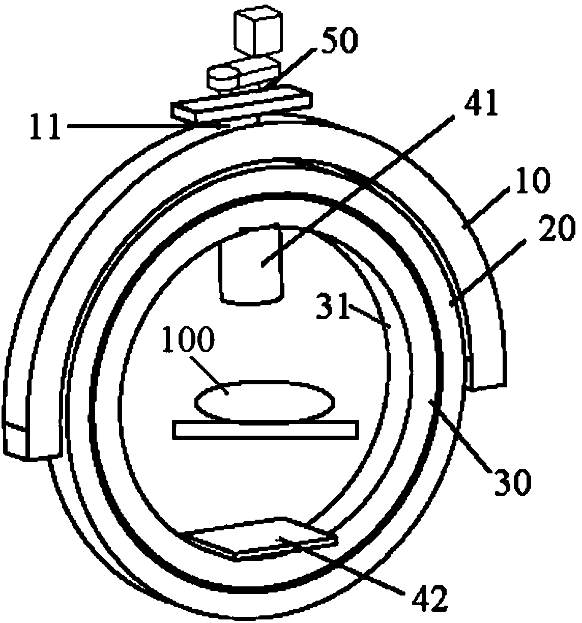 Angiography device