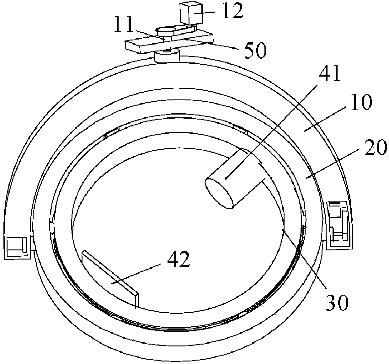 Angiography device