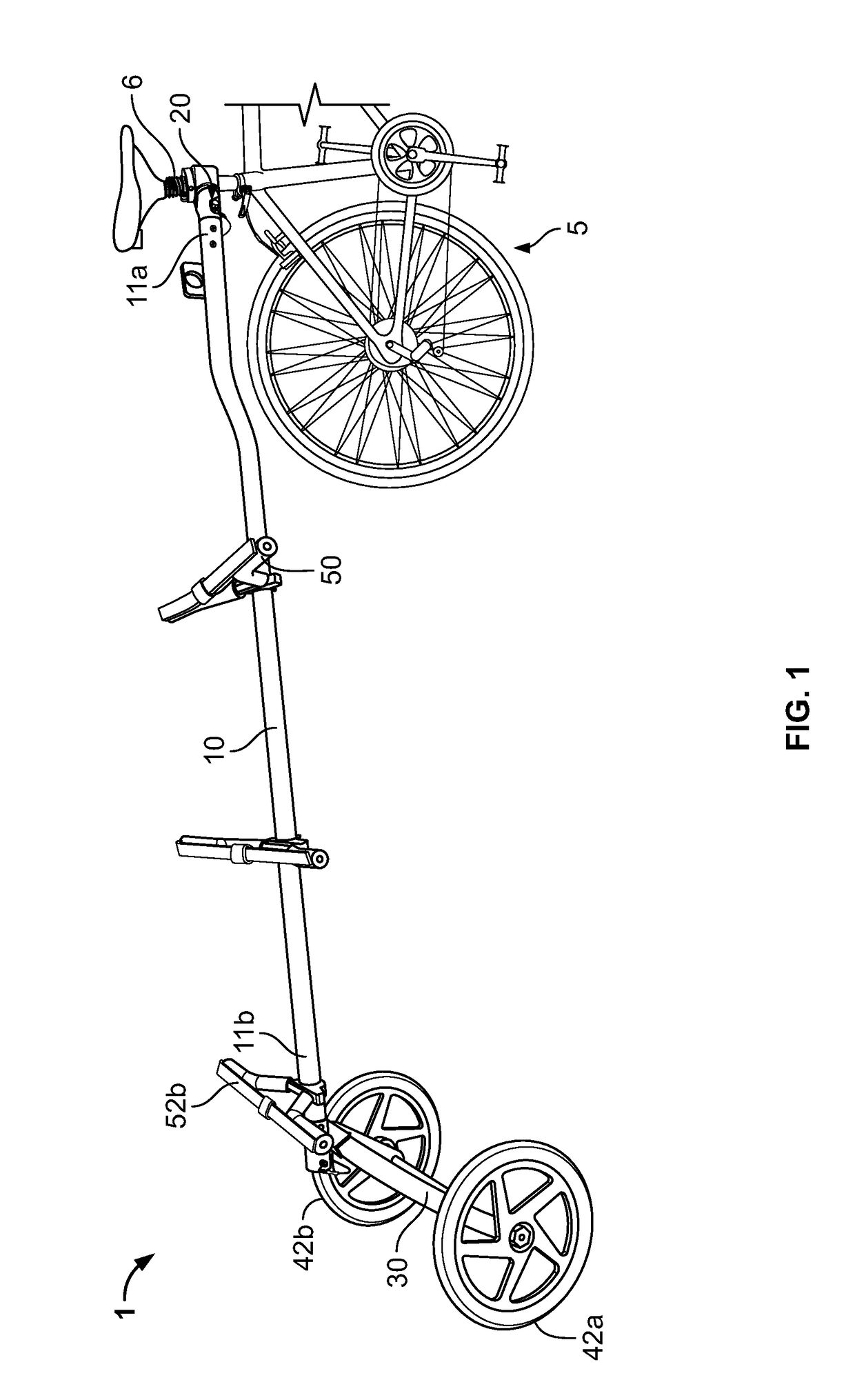 Vehicle trailer with enhanced stability