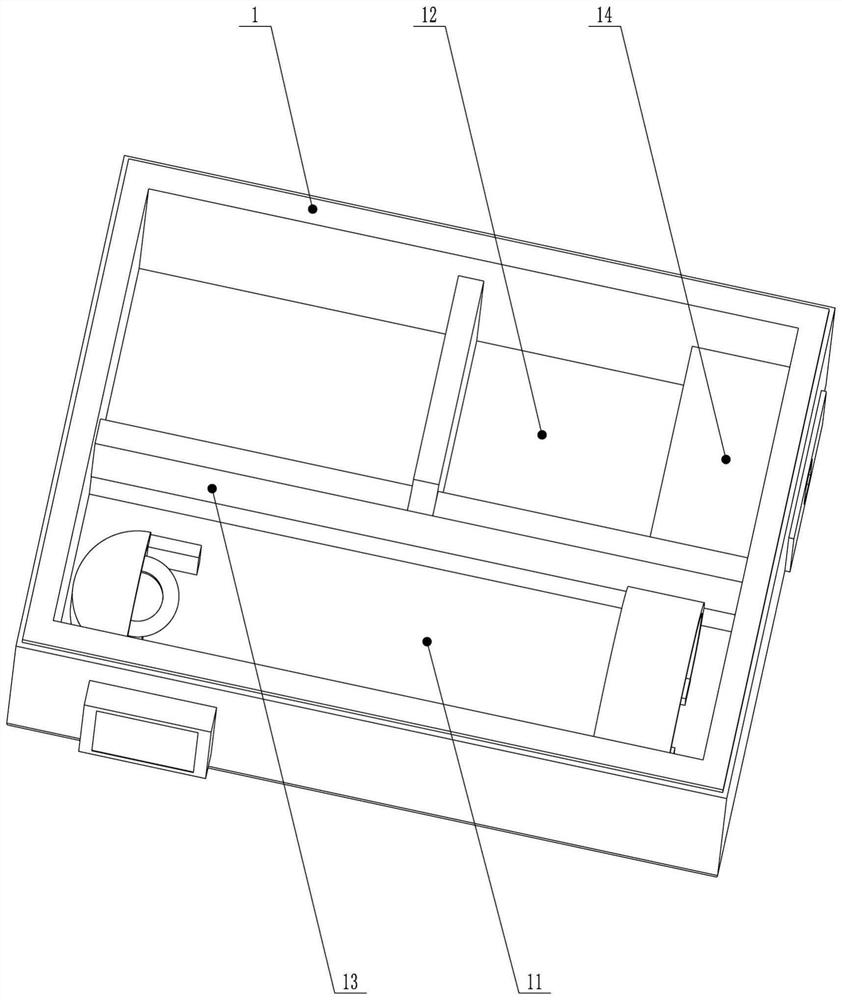 Portable diagnosis and treatment device for cardiovascular medicine department