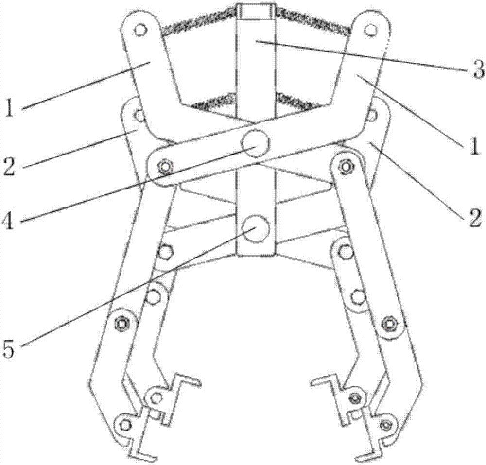 Specimen clamping forceps for ctod test