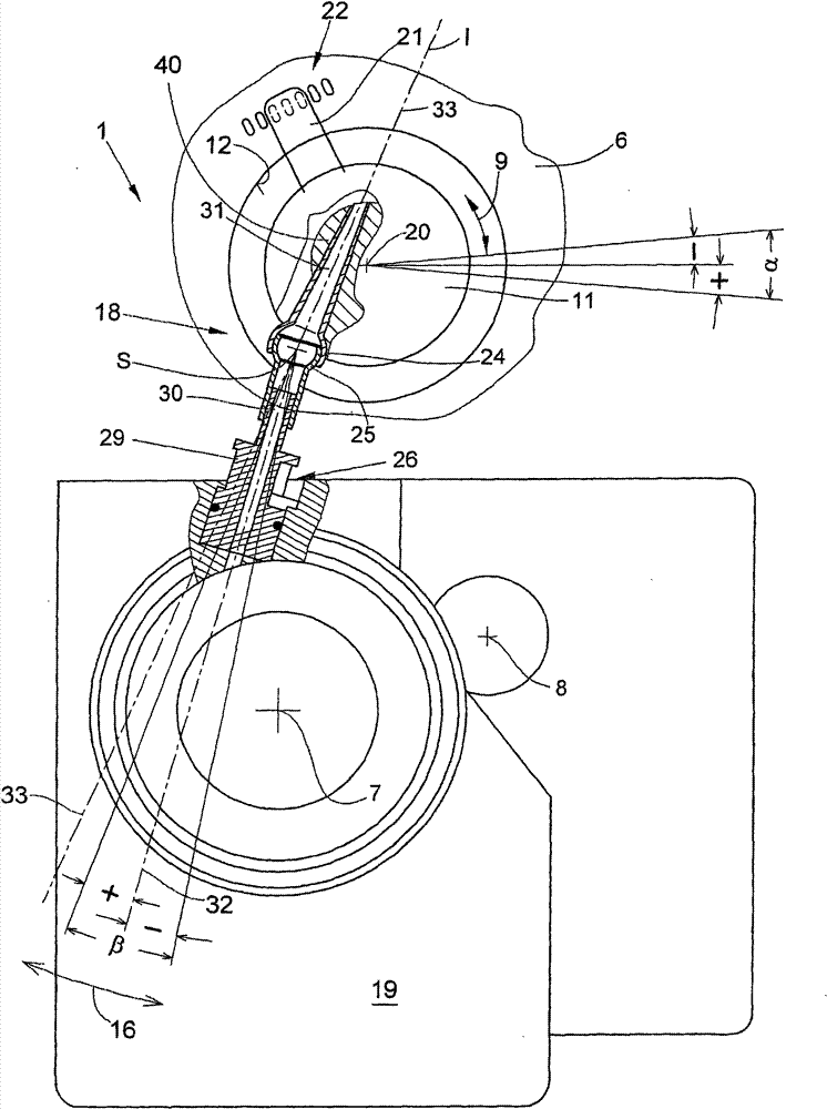 Open end rotor spinning device