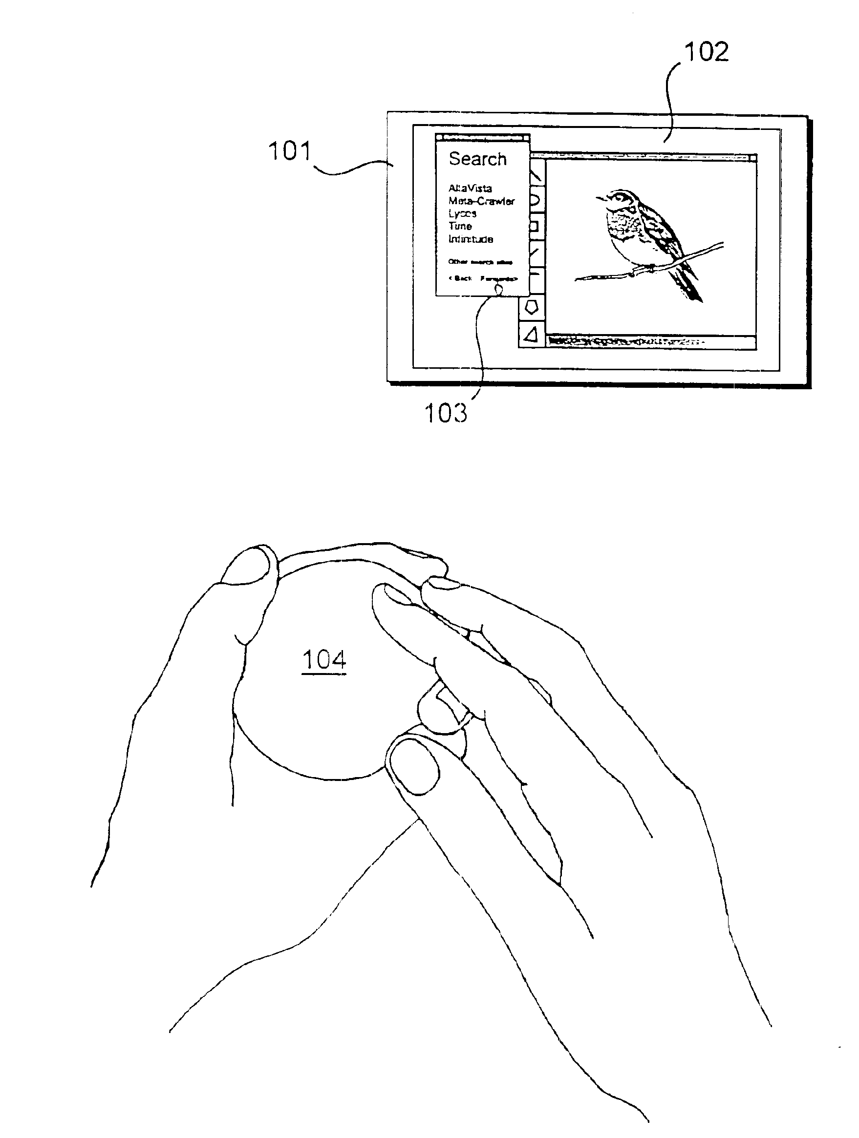 Processing signals to determine spatial positions