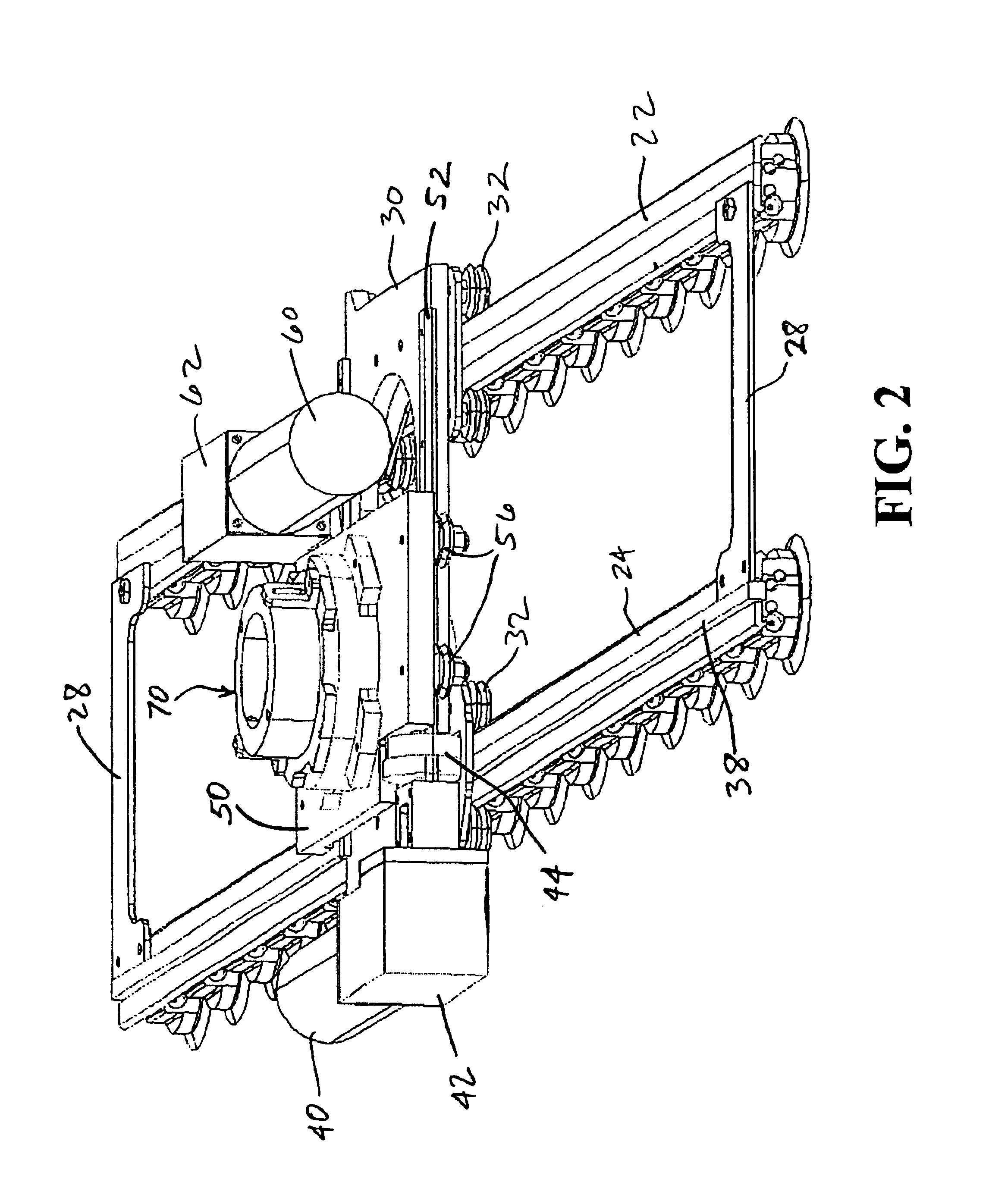 Flexible track drilling machine