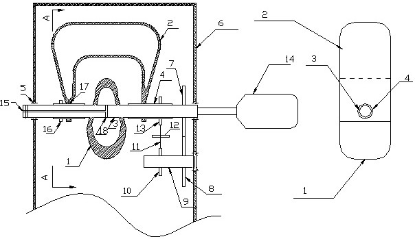 Novel intelligent vibration device of full-automatic block making machine for bulk solid waste