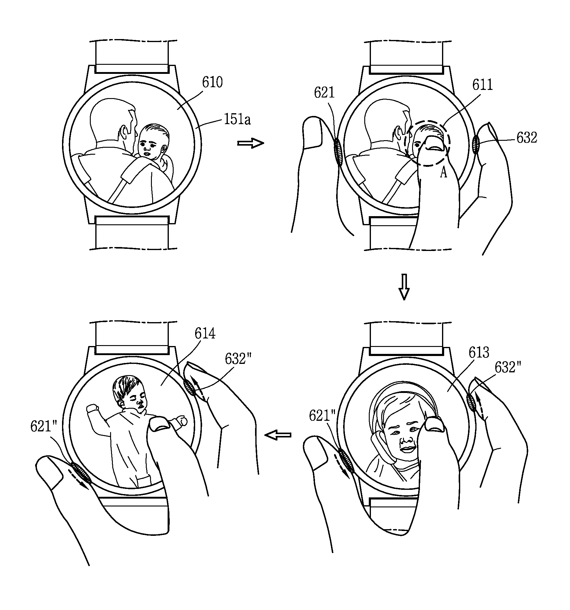 Watch type terminal