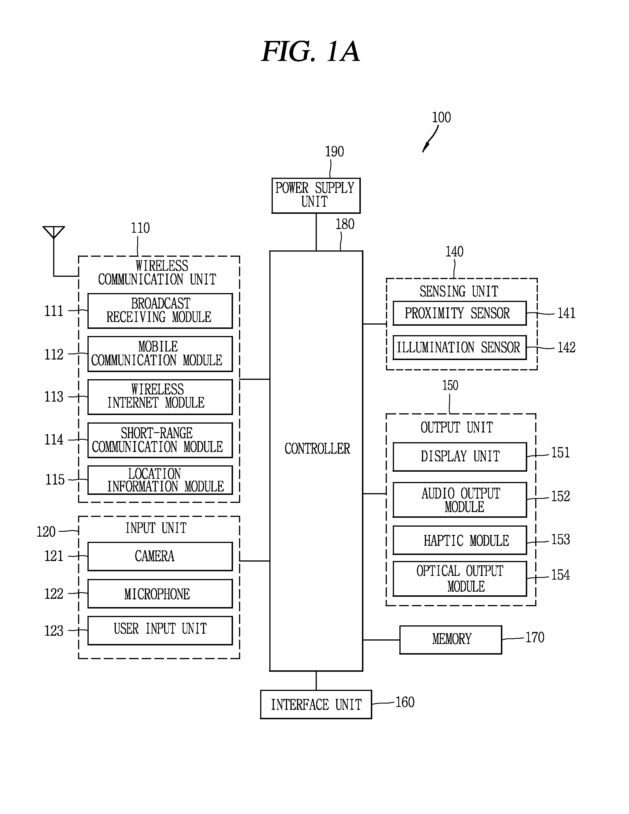 Watch type terminal