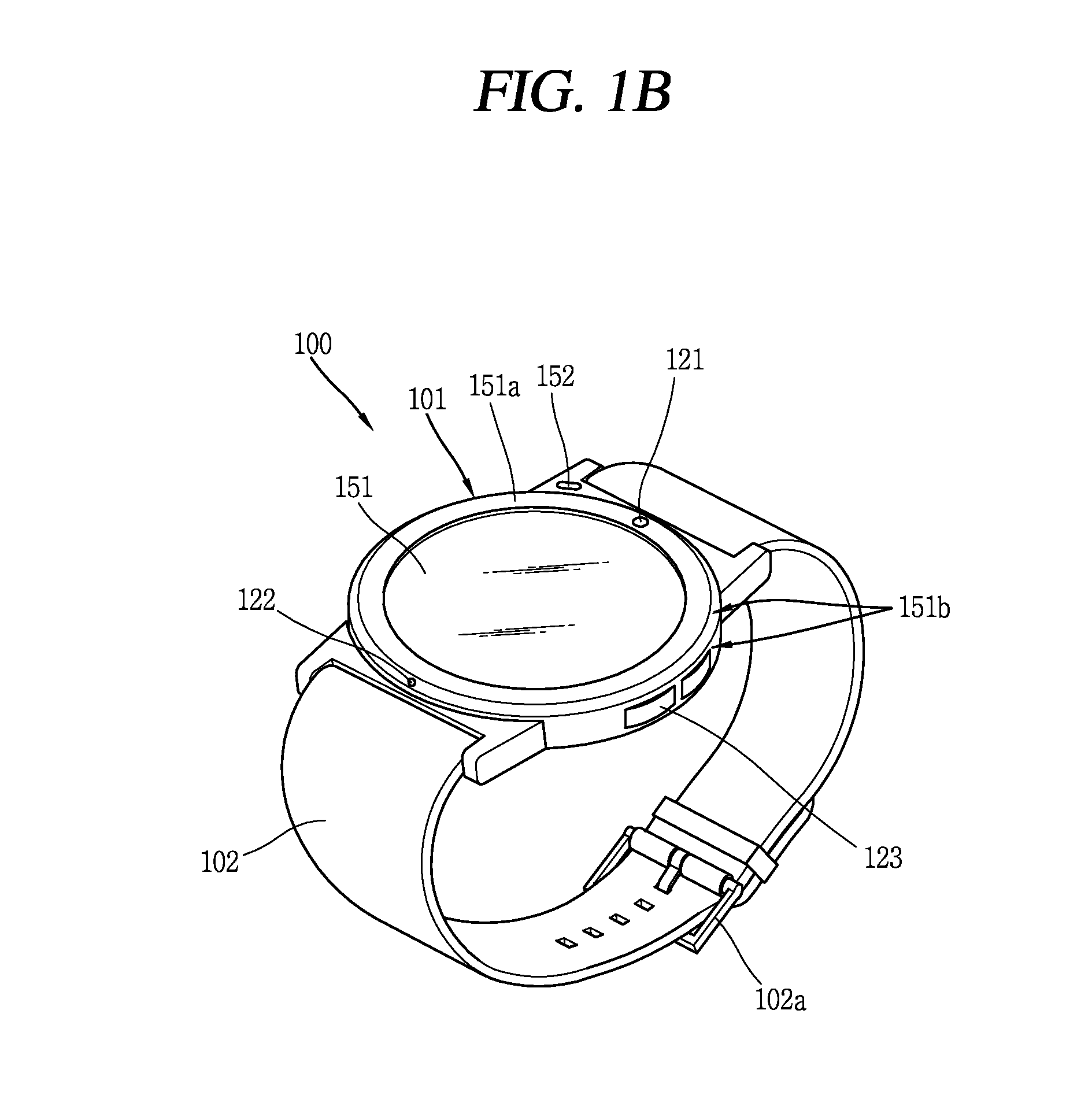 Watch type terminal