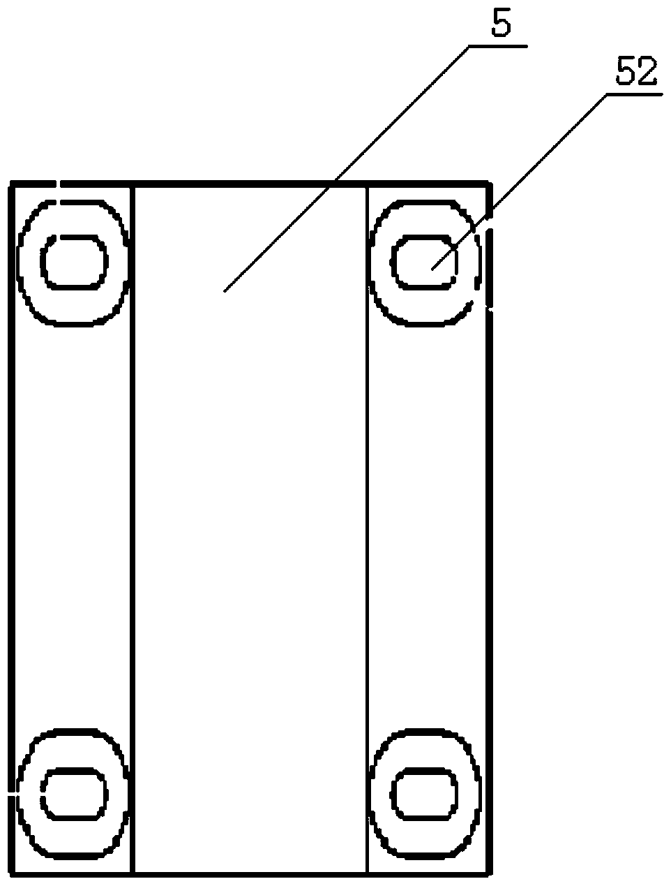 The device and method of installation and debugging for improving the precision of arc Brazil test