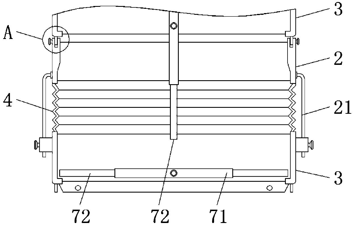 Logistics transport case capable of being stacked and combined for use