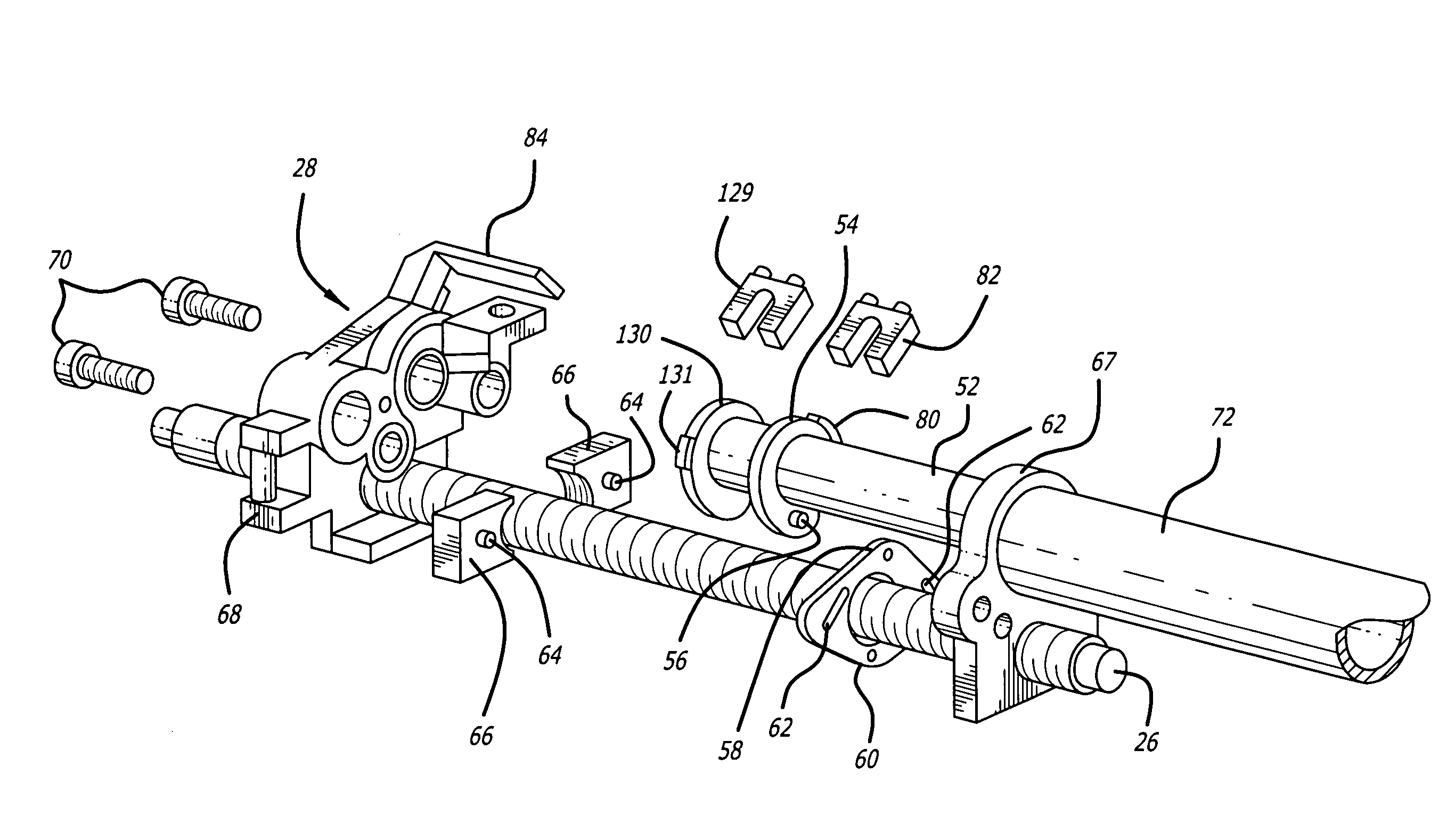 Dynamic lead screw thread engagement system and method