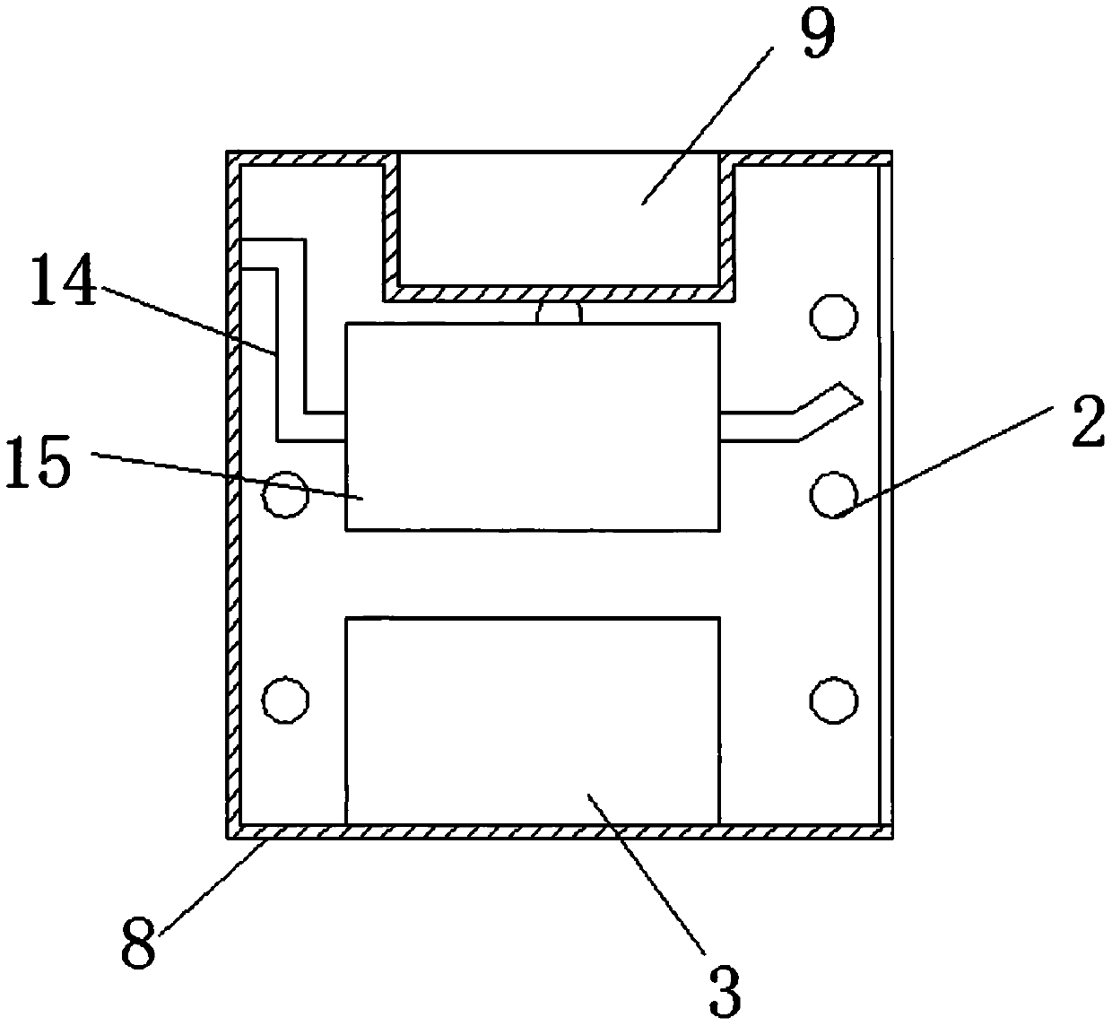 Toilet tissue holder with antibacterial function