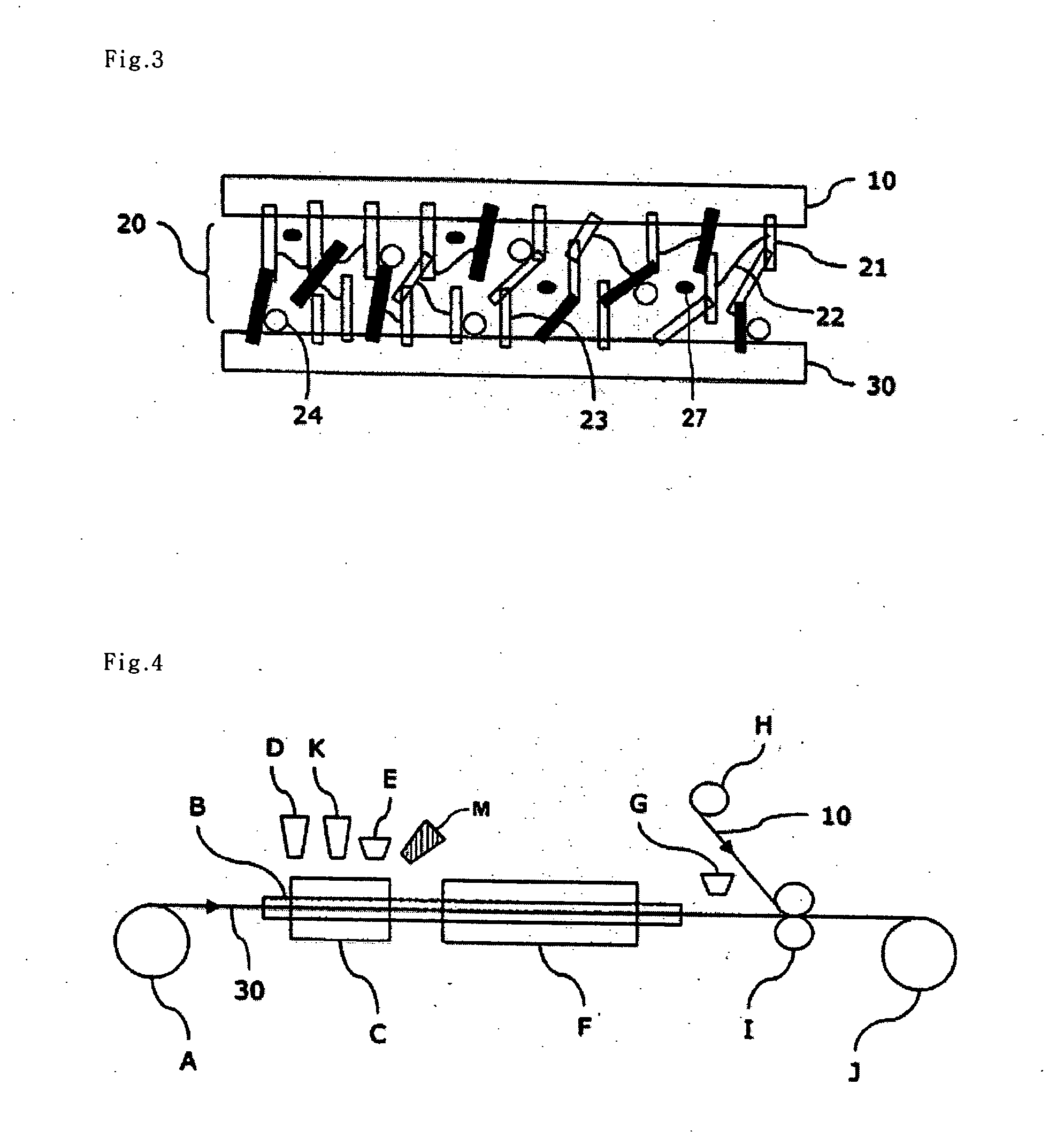 Absorbent pad for absorbing liquid exuding from food