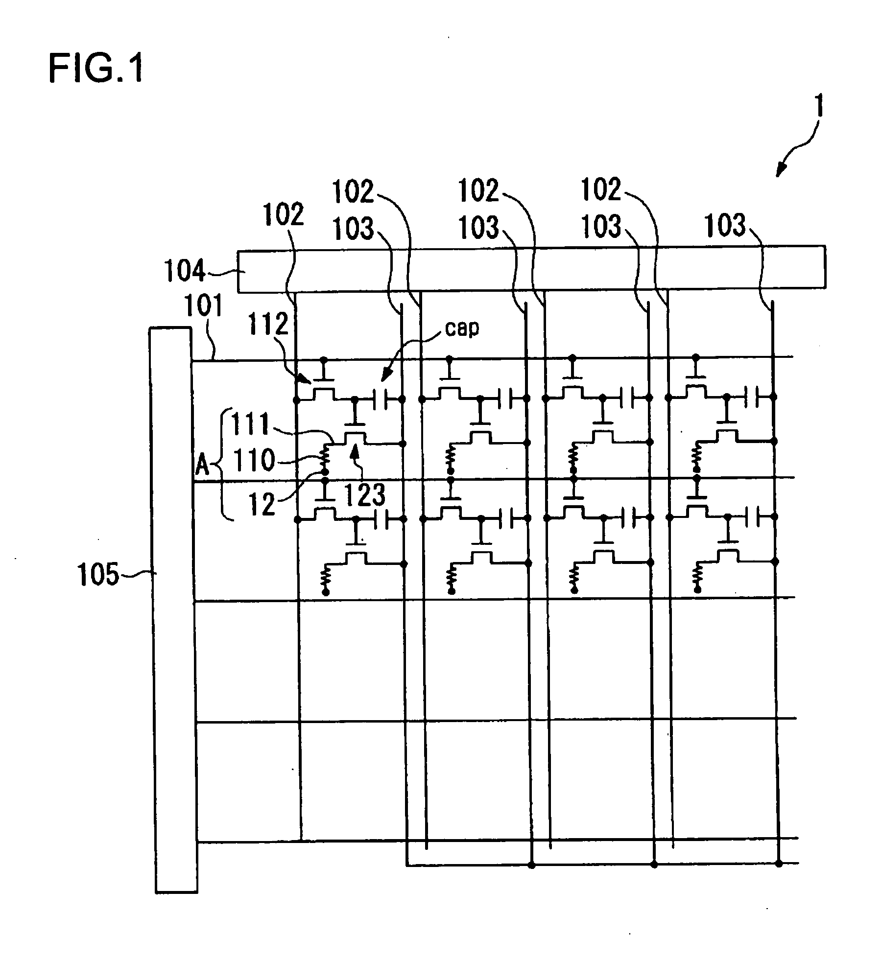 Electroluminescent display device, method for manufacturing the same, and electronic equipment