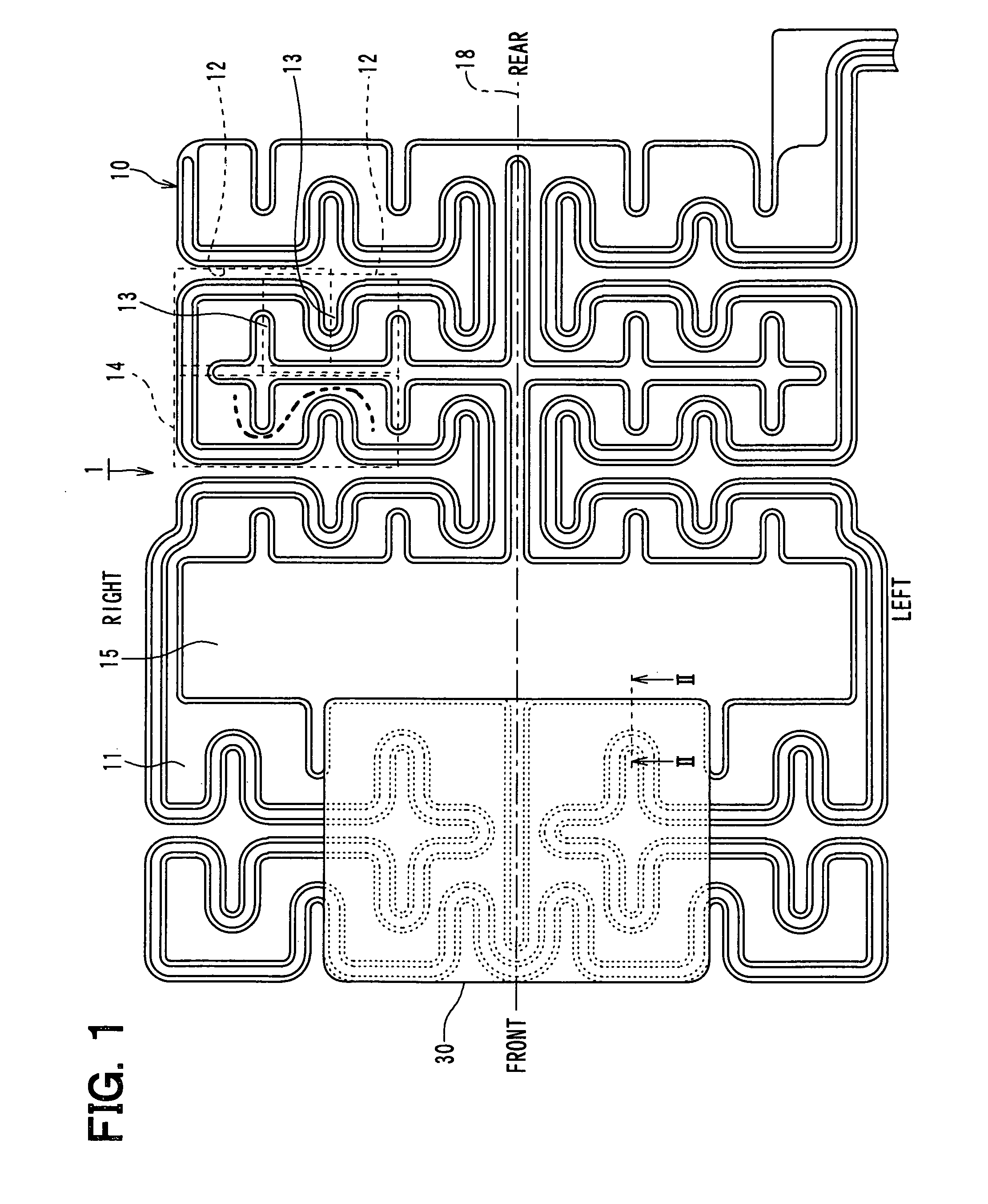 Capacitive occupant sensor and capacitive occupant detection apparatus