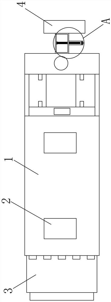 Glue-coated double-screw air compressor