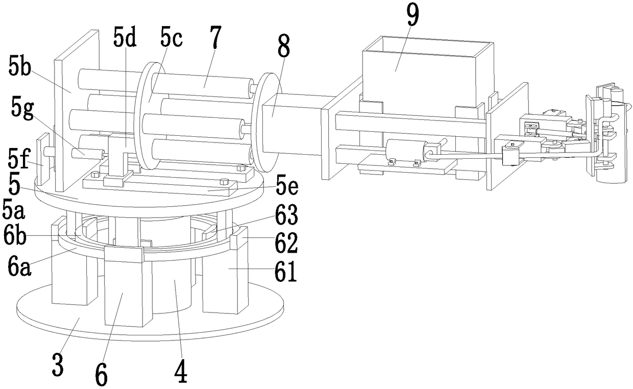 Telescopic all-directional manipulator for cleaning of building guardrails