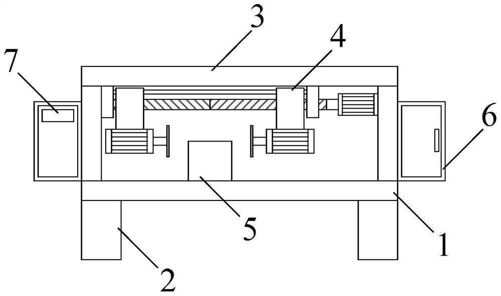 Wood processing edge straightening machine stable in cutting and convenient to adjust