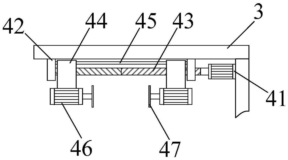 Wood processing edge straightening machine stable in cutting and convenient to adjust