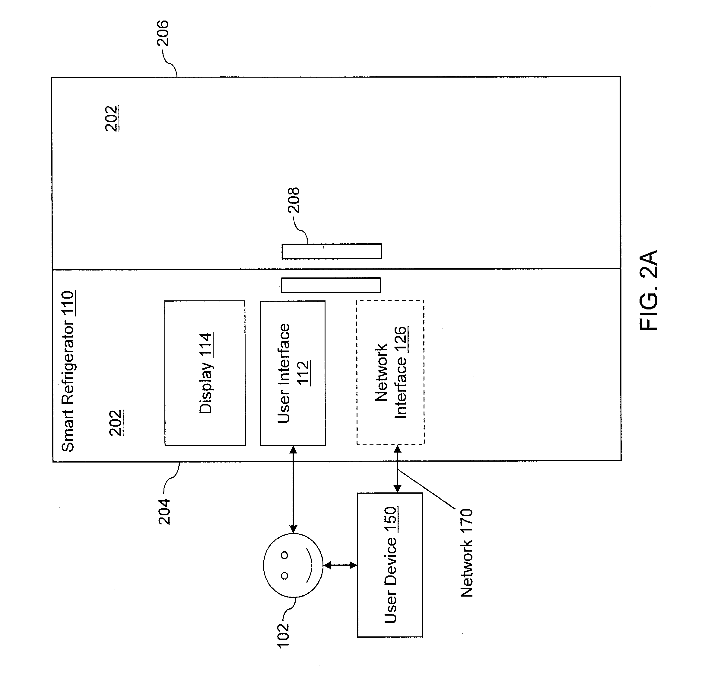 Compartmentalized smart refrigerator with automated item management