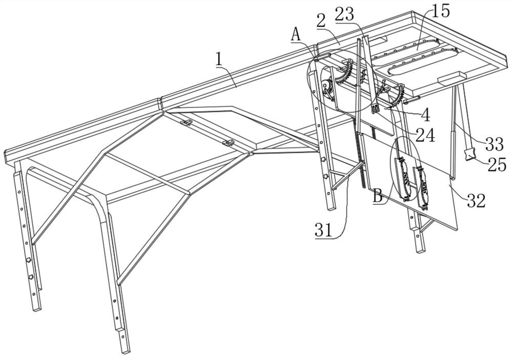 Leg exercise equipment for neurology nursing and operation method thereof