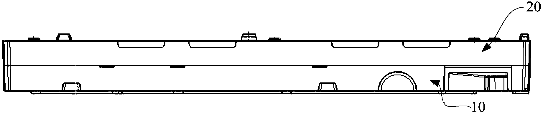 Cylinder head sand core group and assembling method