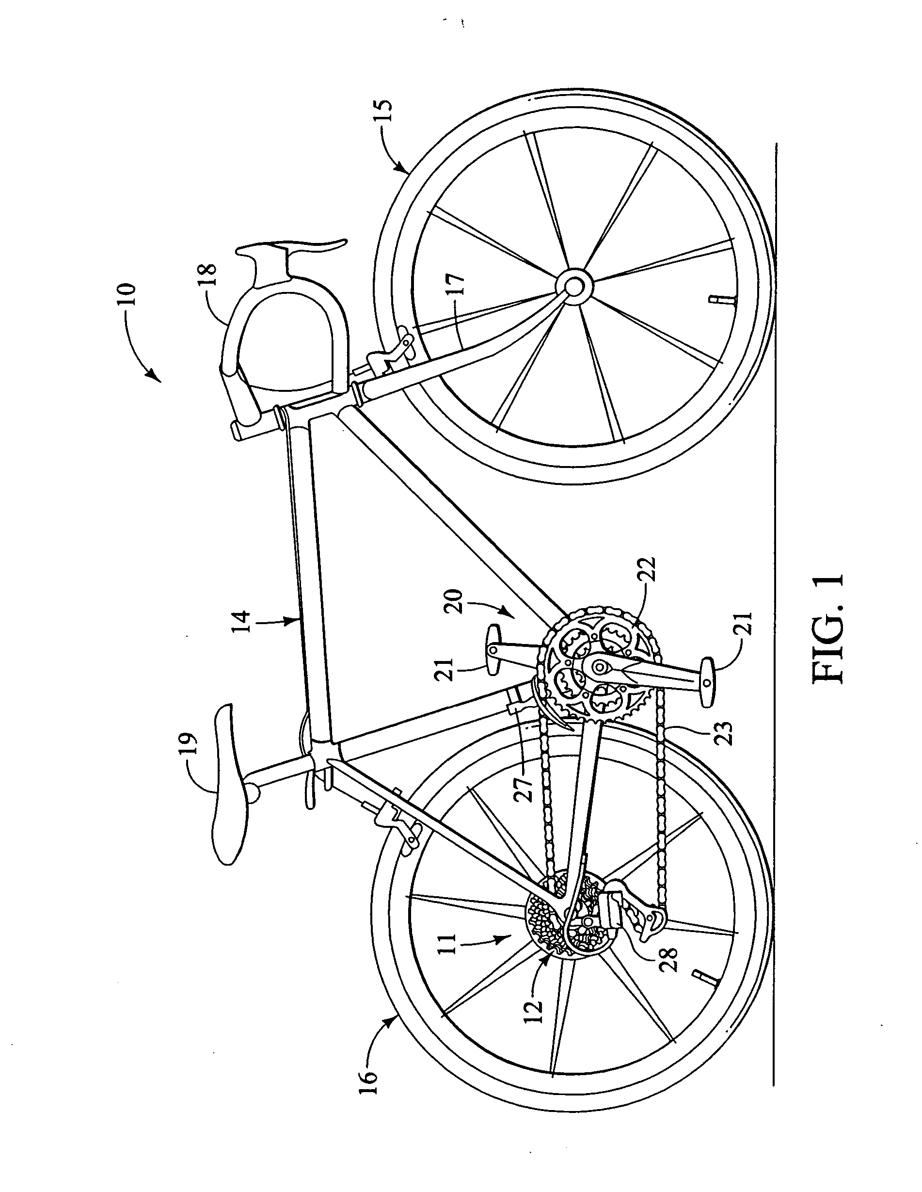 Rear sprocket for bicycle transmission