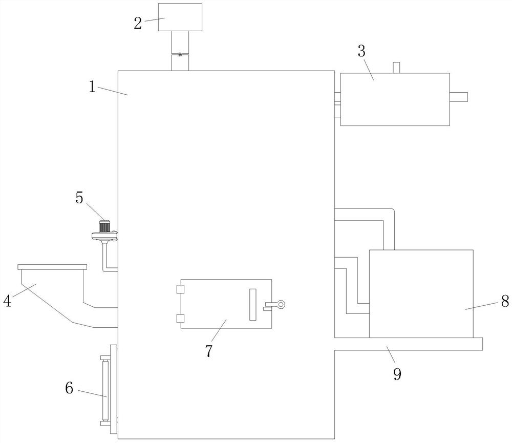 Municipal solid waste incineration power generation system