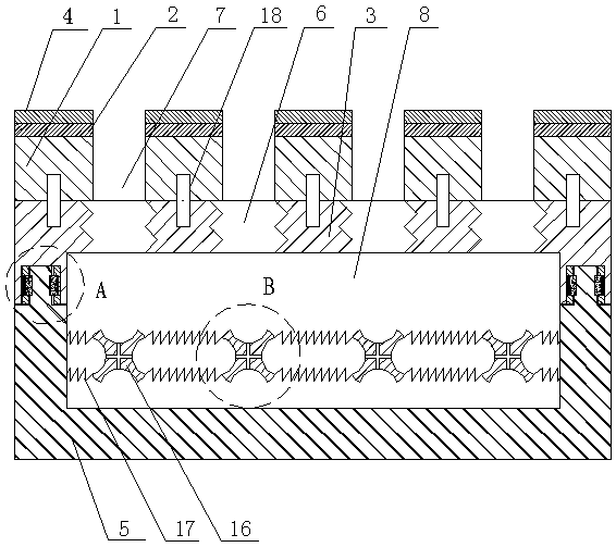 Inorganic metal sound-absorption composite board