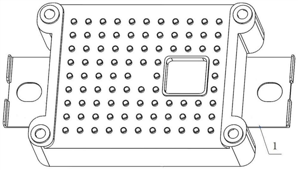 Power module shell and power module with same