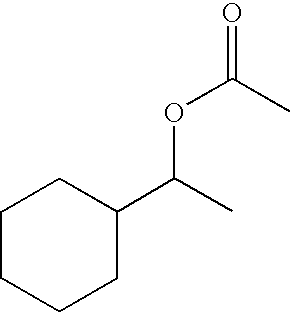 Synergistically-effective cyclohexylethan-1-yl ester mixtures as malodour counteractants as measured physiologically and psychometrically and methods for using same