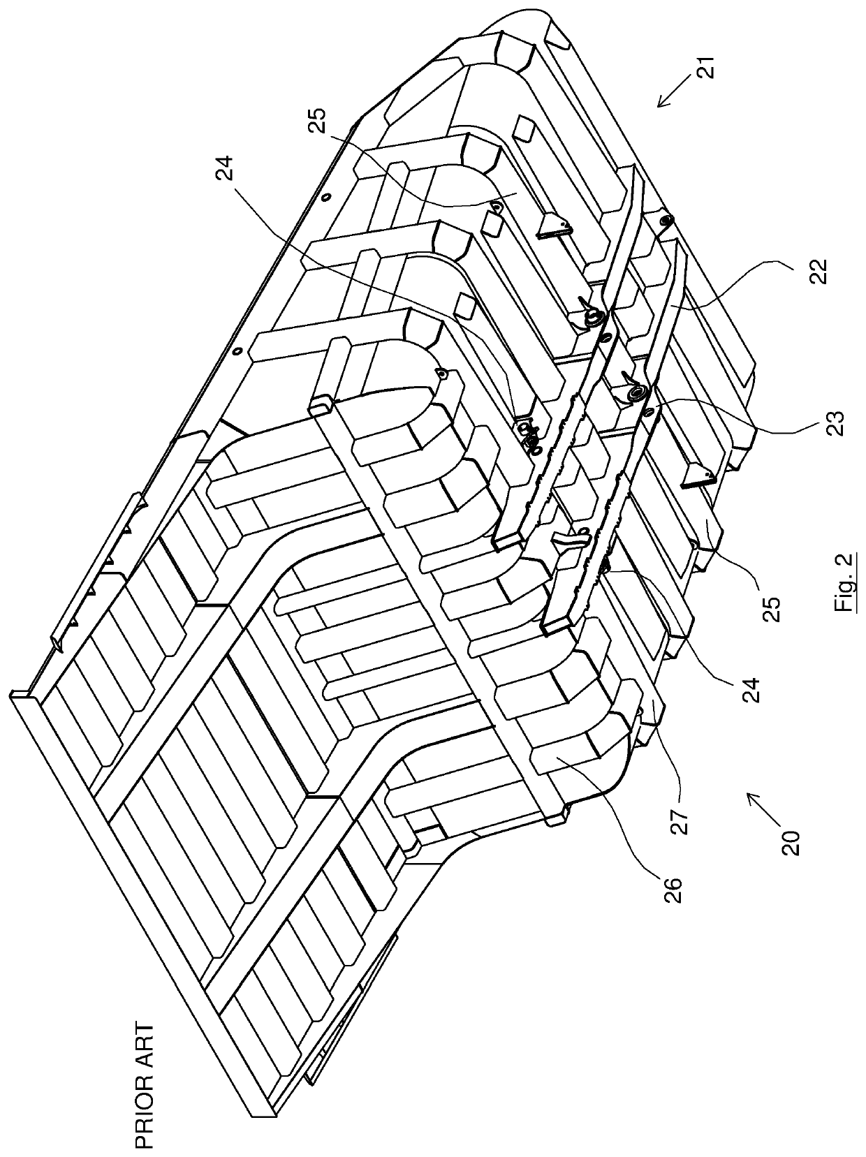 Hoist pivot arrangement for a dump truck