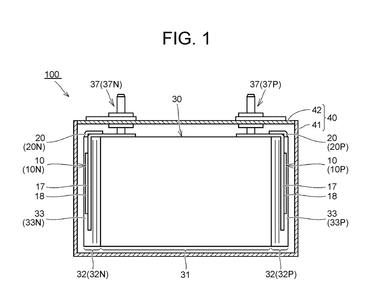 Secondary battery and secondary battery manufacturing method