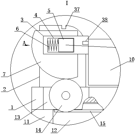 Comprehensive sports training detection device based on internet of things