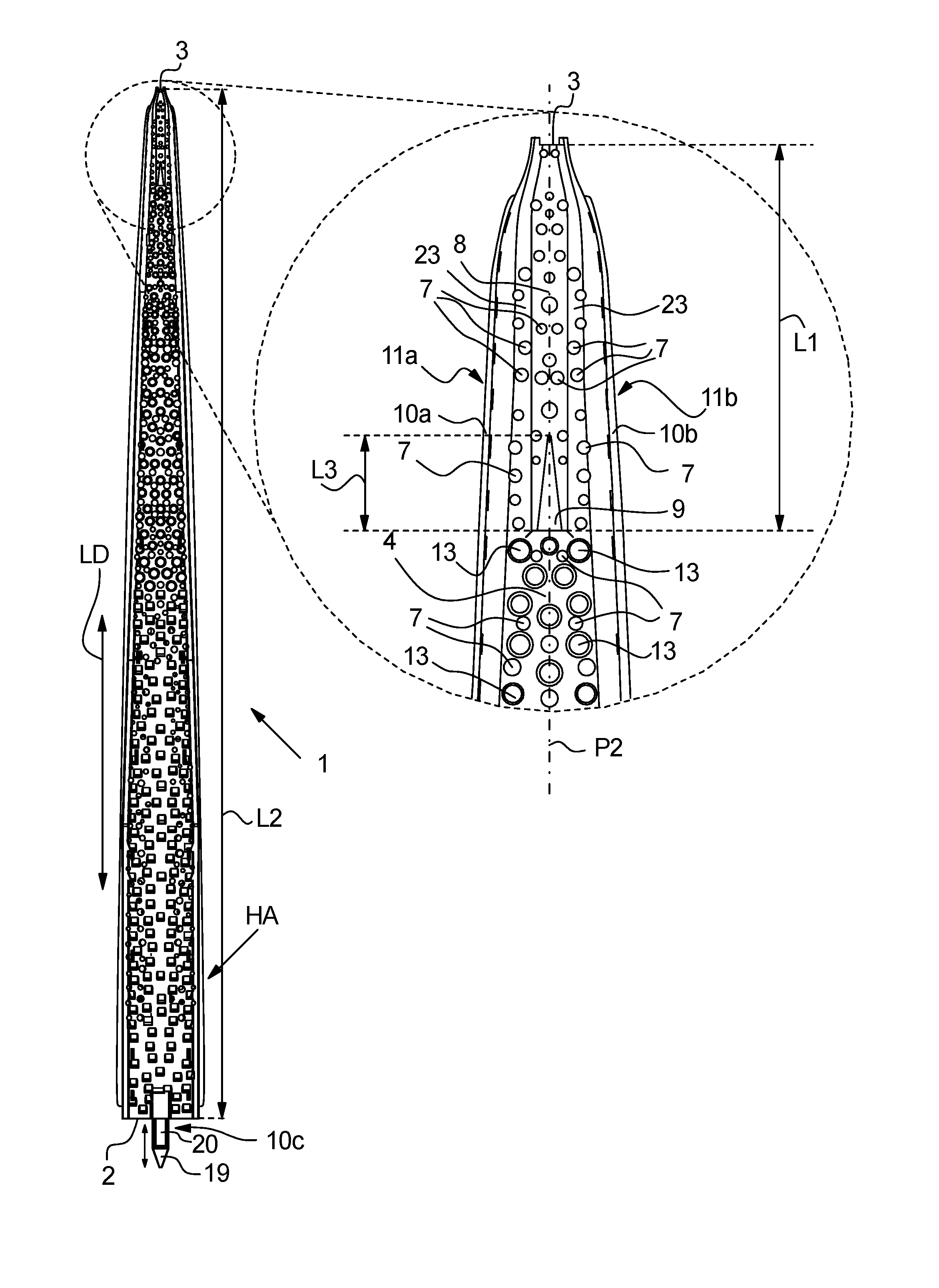 Pelt board for drying tubular pelts