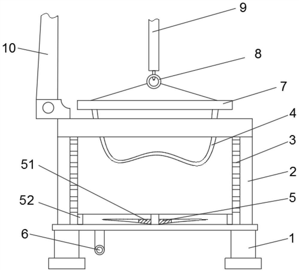 Hanging bag type centrifugal machine