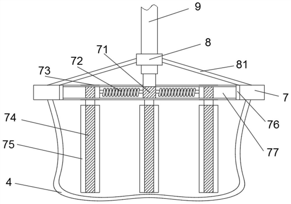 Hanging bag type centrifugal machine