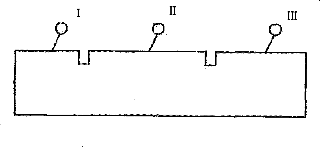 Single chip integrated semiconductor laser with tunable wavelength and without mode hopping