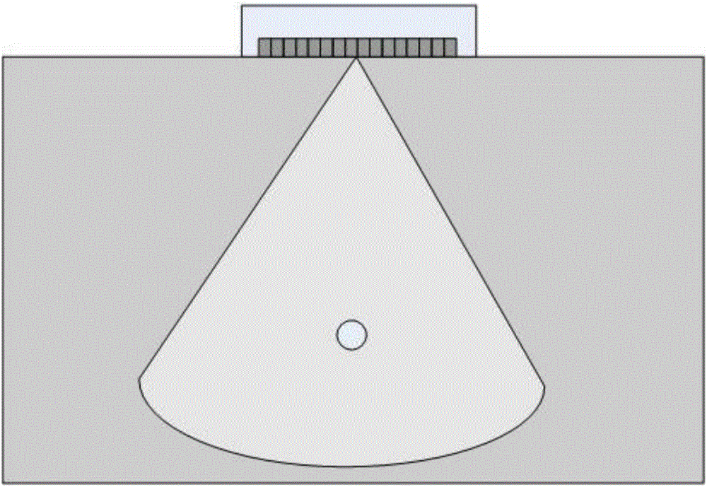 Acoustic array imaging system and method thereof