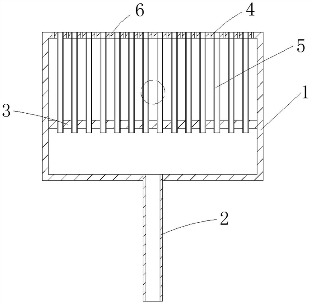 Metal high-temperature fire head